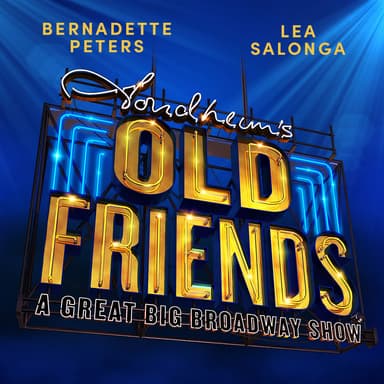 Poster of Stephen Sondheim's Old Friends Los Angeles.