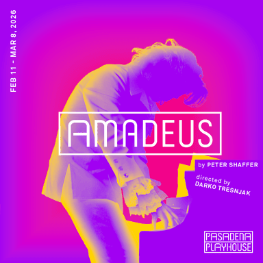 Poster of Amadeus in Pasadena.