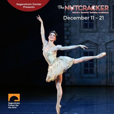 Poster of American Ballet Theatre's The Nutcracker in Los Angeles.