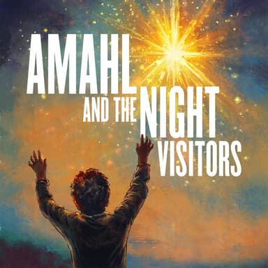 Poster of Amahl and the Night Visitors in New York.