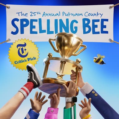 Poster of The 25th Annual Putnam County Spelling Bee in New York.