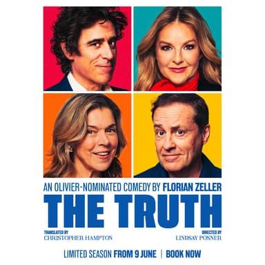 Poster of THE TRUTH a comedy by Florian Zeller In London