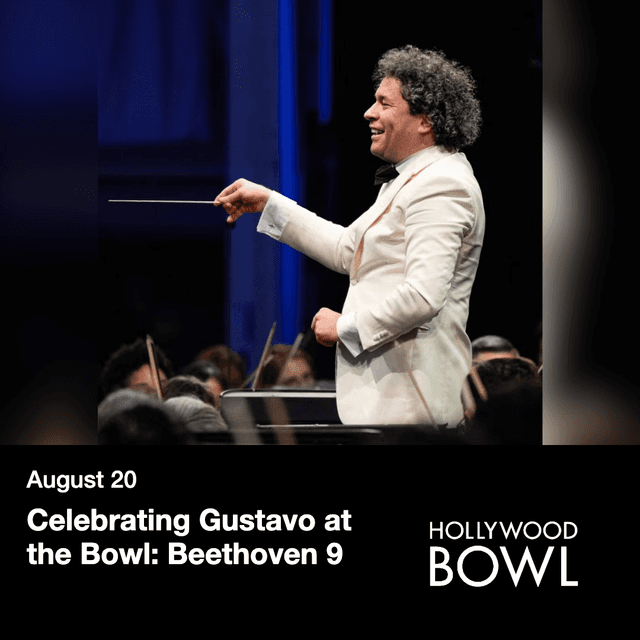 Feel he power of music with Dudamel.