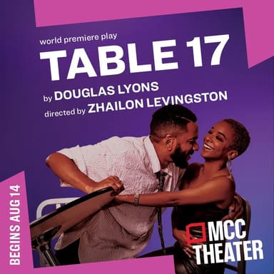 Poster of Table 17 in NYC.