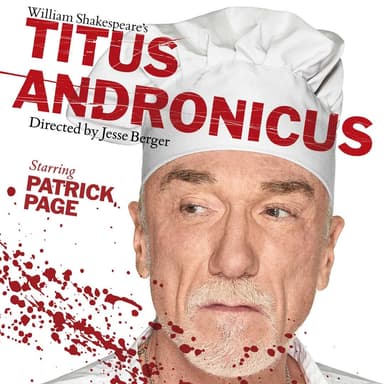 Poster of Titus Andronicus in New York.