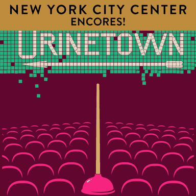 Poster of Urinetown in New York.