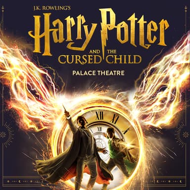 Poster of Harry Potter And The Cursed Child: Both Parts in London.