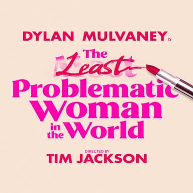 Poster of The Least Problematic Woman in the World in New York.