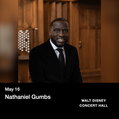 Poster for Nathaniel Gumbs in Los Angeles.