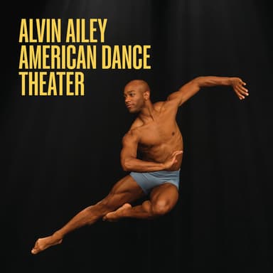 Poster of Alvin Ailey American Dance Theater in Los Angeles.
