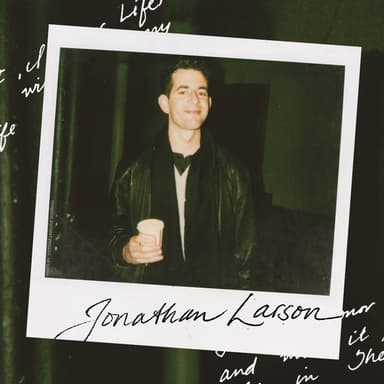 Poster of The Jonathan Larson Project in New York.
