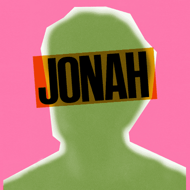 Poster of Jonah in Washington, DC.
