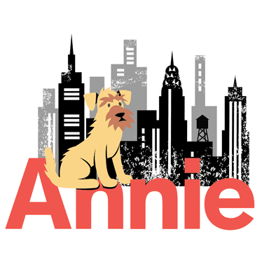 Poster of Annie in NYC.