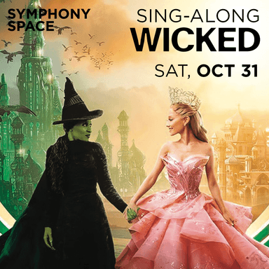 Poster of Sing-Along Wicked in New York.