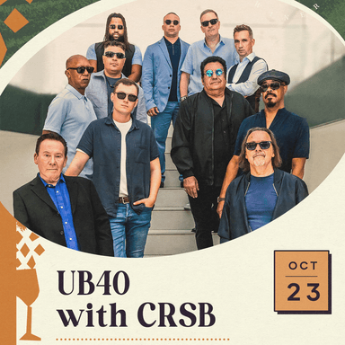 Poster of UB40 in San Francisco.