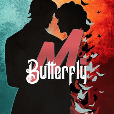 Poster of M. Butterfly in SFO.