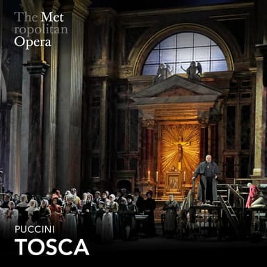 Poster of Tosca in New York.