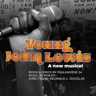 Poster of Young John Lewis in Washington DC