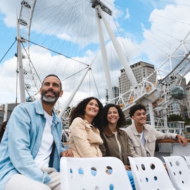 Poster of the London Eye in London