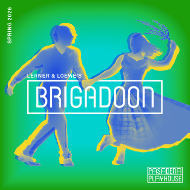 Poster of Brigadoon in Pasadena.
