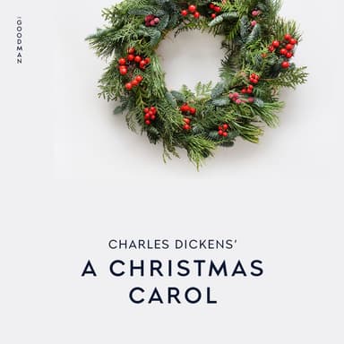 Poster of A Christmas Carol in Chicago.