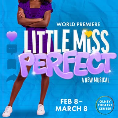 Poster of Little Miss Perfect in Olney.